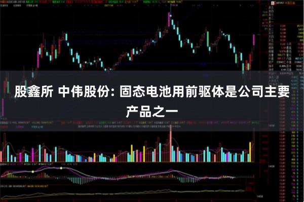 股鑫所 中伟股份: 固态电池用前驱体是公司主要产品之一
