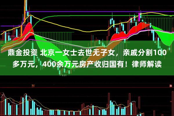 鼎金投资 北京一女士去世无子女，亲戚分割100多万元，400余万元房产收归国有！律师解读